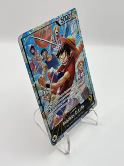 One Piece CCG Monkey D. Luffy OP15-098 Alt Art Leader - English - NM - Image 2