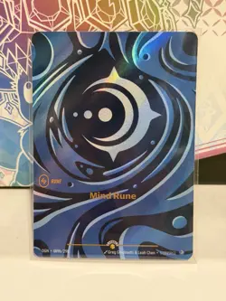 Riftbound Mind Rune Nexus Night Promo Card Alt Art 089b/298 - Image 1