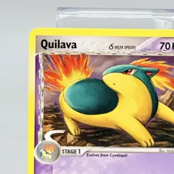 Quilava 36/101 Pokemon Dragon Frontiers Delta Species 2006 Card Vintage NM - Image 2