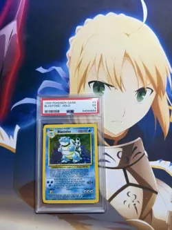 Blastoise Pokemon Card Holo WOTC 2/102 Base Set Rare Vintage 1999 PSA 5 - Image 1