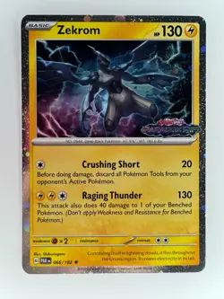 Zekrom (Paradox Rift Stamped) 066/182 Miscellaneous Cards & Products Holo - Image 1