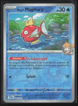 Misty's Magikarp Common SV10: Destined Rivals 048/182 NM Pokemon Reverse Holo - Image 1