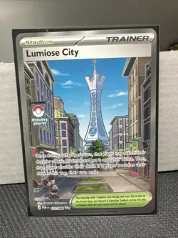 Lumiose City 111/088 Pokemon Perfect Order Holo - NM - Image 1