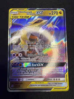 Pokemon TCG Garchomp & Giratina Tag Team GX 146/236 Unified Minds Sun Moon - Image 1