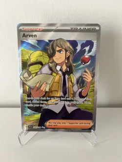 Arven - Scarlet & Violet Base Set 235/198 Holo Ultra Rare - Pokemon TCG - Image 1