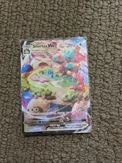 Pokemon TCG Snorlax Vmax Sword & Shield 142/202 Holo Ultra Rare - Image 5