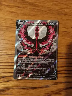 Pokemon - Galarian Moltres V Sword & Shield Chilling Reign 177/198 Holo Full Art - Image 1