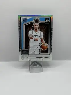 2024-25 Panini Donruss Optic - Rated Rookie Stephon Castle #254 Holo Prizm (RC) - Image 1