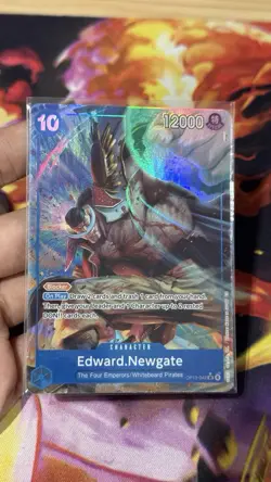 Edward.Newgate OP13-042【SR ALT ART】Carrying On His Will One Piece NM/M ENGLISH - Image 1