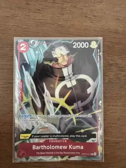 One Piece TCG Card Game Bartholomew Kuma OP05-011 ALT - Image 1