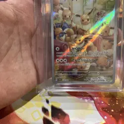 CGC 10 Eevee 078/066 Crimson Haze AR Art Rare Holo Japanese POKEMON - Image 2