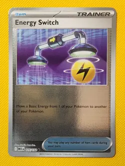 Energy Switch - 115/132 - Reverse Holo Mega Evolution MEG - EN Pokemon Card - NM - Image 1
