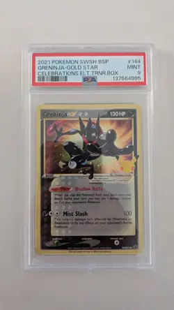 Greninja SWSH 144 promo PSA 9 TCG SWSH Sword & Shield Promo Cards - Image 1