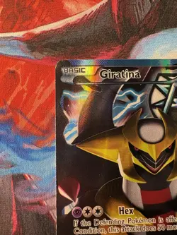Pokemon Giratina Team Plasma BW74 Promo Full Art Holo Rare English Card - Image 3