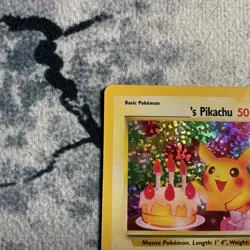 Birthday Pikachu 24 Celebrations Promo Pokemon Card NM - Image 5