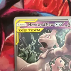 Pokemon 2019 TCG Mewtwo & Mew GX Tag Team Card 71/236 World Championships LP - Image 5