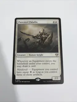 Puresteel Paladin Commander Masters Regular - Image 1