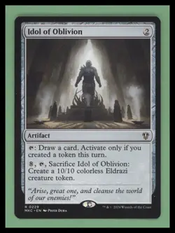 1 x Idol of Oblivion - Commander: Murders at Karlov Manor - NM-Mint - MTG - Image 1