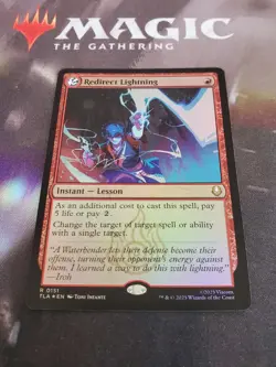 Mtg. Redirect Lightning. Foil. Avatar: The Last Airbender. Pack Fresh - Image 1