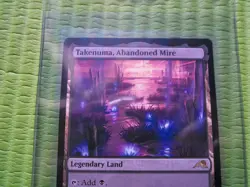 Takenuma, Abandoned Mire 278 Magic the Gathering Kamigawa Neon Dynasty Rare - Image 3
