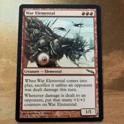 War Elemental - Mirrodin - LP - Magic the Gathering - Image 1