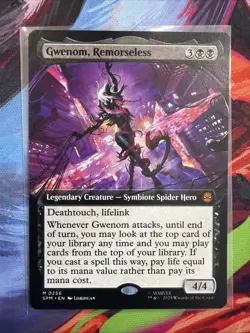 Wizards of the Coast Gwenom, Remorseless Mythic Legendary Creature Black 56 - Image 1
