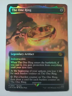 MTG -The One Ring (Borderless) - Unique and Miscellaneous Promo - Image 1
