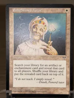 MTG Magic The Gathering Enlightened Tutor Mirage NM/LP - Image 2
