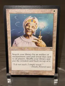 MTG Magic The Gathering Enlightened Tutor Mirage NM/LP - Image 3