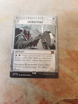 Grindstone Outlaws Of Thunder Junction Breaking News MTG NM - Image 1