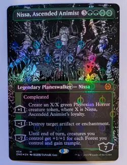 Nissa, Ascended Animist Step And Compleat Foil LP - Image 1
