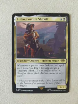 Lotho, Corrupt Shirriff - Rare - MTG Universes Beyond: The Lord of the Rings #63 - Image 1