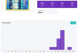 Pokemon XY Evolutions Gyarados 34/108 AGS Mint 9 Reverse Holo Rare 2016 - Image 3