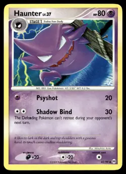 EX-NM Arceus Haunter (42) Uncommon 42/99 Pokemon TCG - Image 1