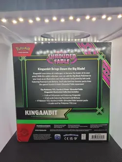 Pokemon TCG: Scarlet & Violet - Shrouded Fable Kingambit Illustration Collection - Image 3