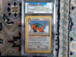 Pokemon Dragonite Black Star Promo #5 First Movie Promo WOTC ACE 2 - Image 3