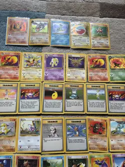 Pokemon Cards - WOTC, Base, Team Rocket, Jungle Holos, Rares Vintage Bundle - Image 3