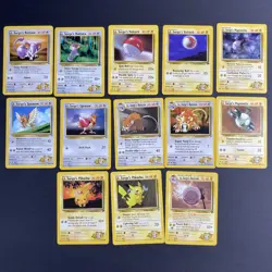 Lt. Surge Pokemon TCG Gym Challenge/Heroes Card Lot Vintage 13 Cards - MP-LP - Image 1