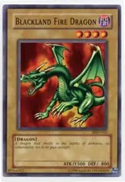 1x Blackland Fire Dragon - MRD-062 - Common - Unlimited Edition Lightly Played, - Image 1