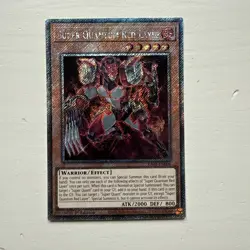 RA05-EN008 Super Quantum Red Layer Starlight Rare 1st Ed YuGiOh - Image 1
