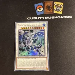 YUGIOH TRISHULA ZERO DRAGON OF THE ICE BARRIER ULTRA RARE SDFC-EN041 1ST EDITION - Image 1