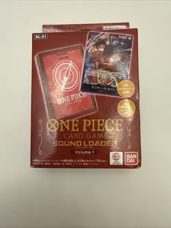New Sealed! Japanese Version One Piece TCG Sound Loader Volume 1 Luffy 2025 - Image 1