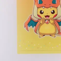 Mega Charizard Pikachu - Pokemon Center Mega Tokyo Clear Card 2016 From Japan - Image 4