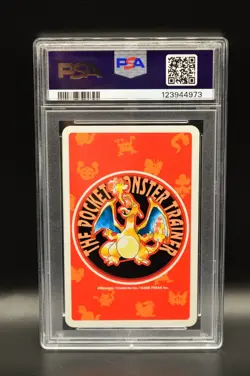 Squirtle Ace of Hearts Playing Card 1996 Pokemon 007 Red Back Charizard PSA 9 - Image 2