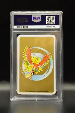 Hitmontop Playing Poker Card Gold 2000 Ho-oh PSA 9 Nintendo Japan 10 Of Diamonds - Image 2