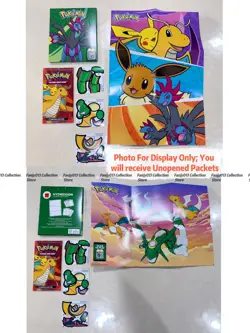McDonalds 2025 Pokemon Dragon Discovery POSTER, STICKER & TCG CARDS SEALED -PICK - Image 5