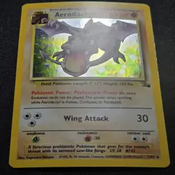 [MP] 🛒Aerodactyl 🚬Fossil Holo Rare Vintage Pokemon Card Tcg - Image 4
