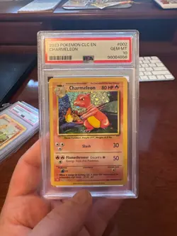 PSA 10 - Charmeleon 002/034 Trading Card Game Classic Holo - Image 3