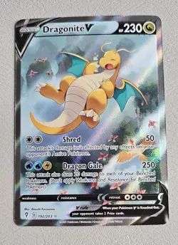 Pokemon TCG Evolving Skies Dragonite v Alt Art 192/203 NM - Image 4