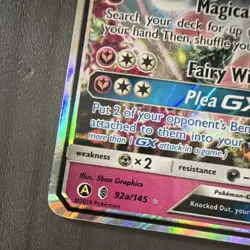 The Pokemon Company Sylveon GX Alternate Art Promo Holo 092A/145 200 HP Eng - Image 4